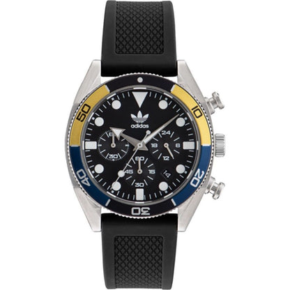 Reloj de silicona negro