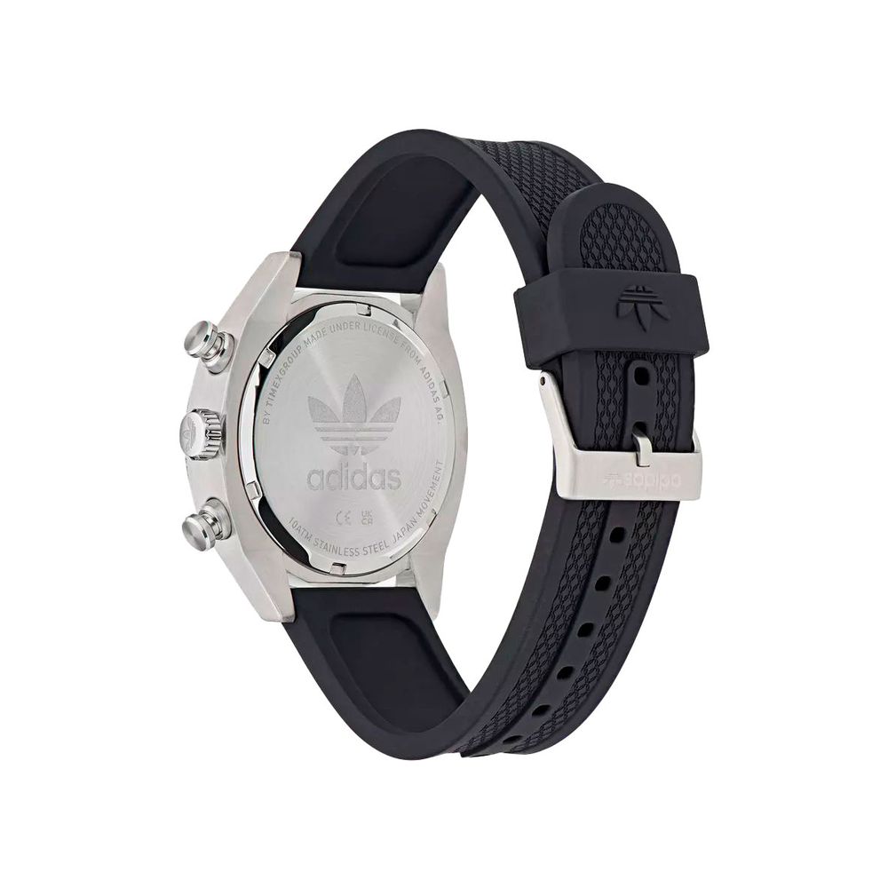 Reloj de silicona negro
