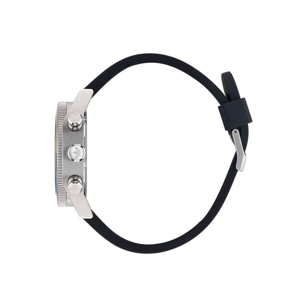 Reloj de silicona negro