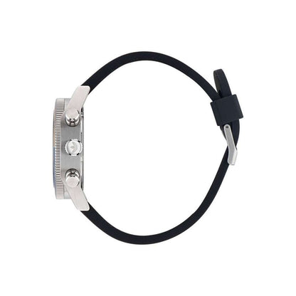 Reloj de silicona negro