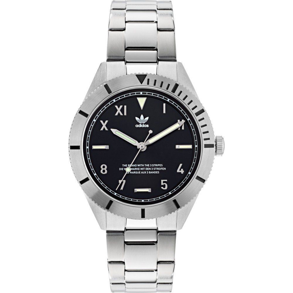 Reloj de acero inoxidable gris