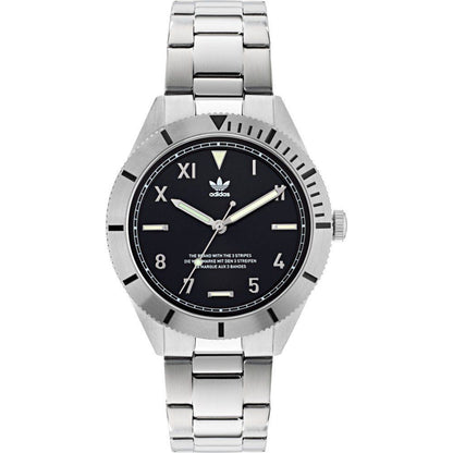 Reloj de acero inoxidable gris