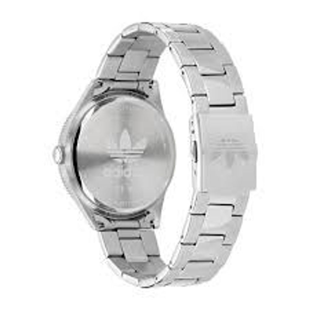 Reloj de acero inoxidable gris