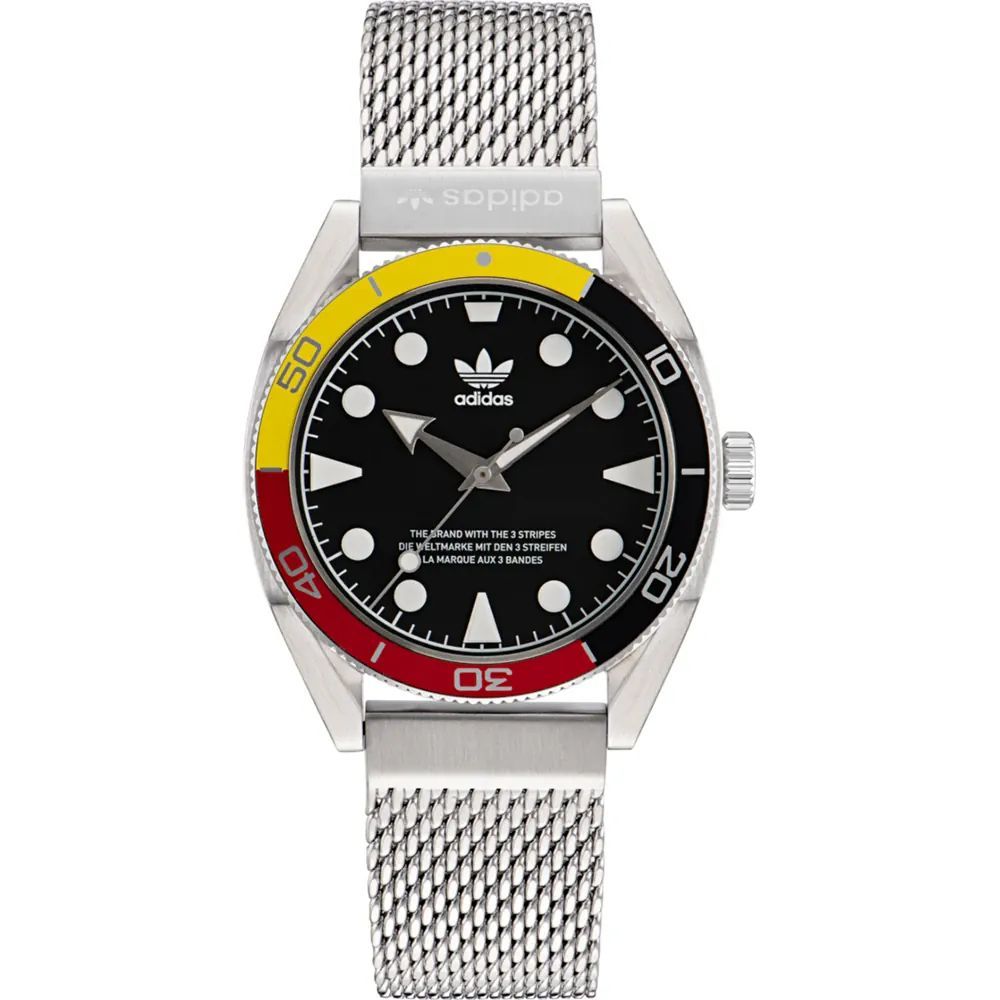Reloj de acero inoxidable gris