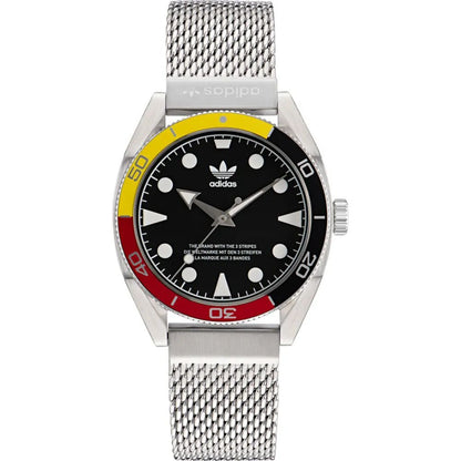 Reloj de acero inoxidable gris