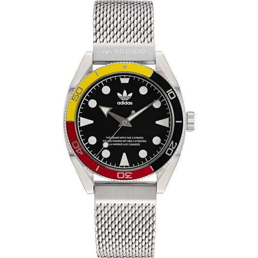 Reloj de acero inoxidable gris
