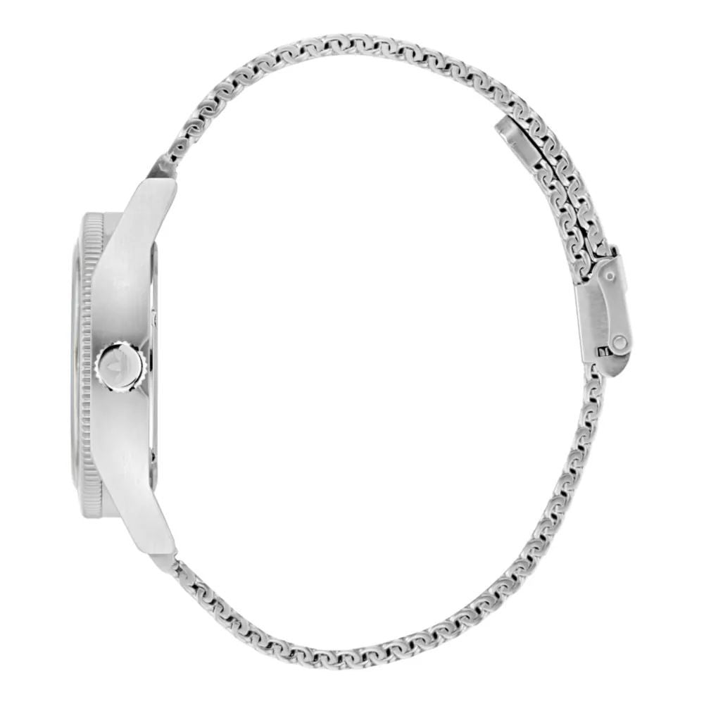 Reloj de acero inoxidable gris