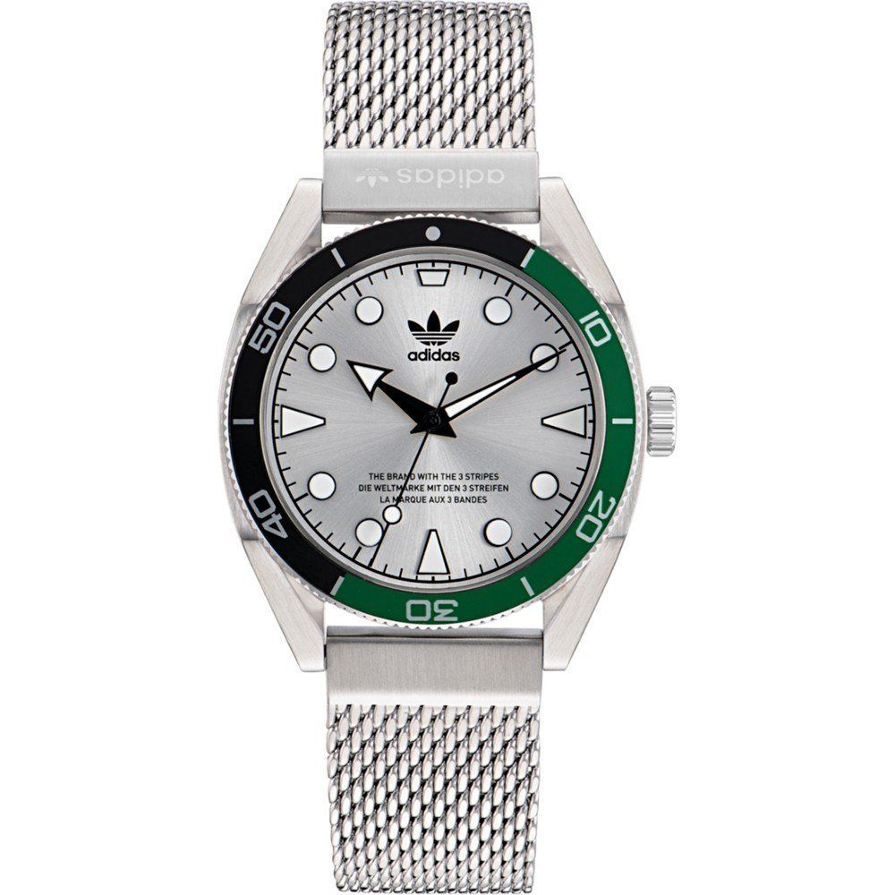 Reloj de acero inoxidable gris