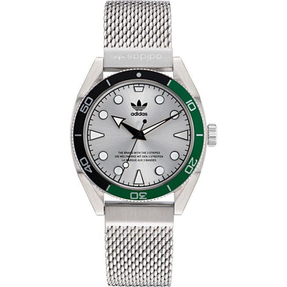 Reloj de acero inoxidable gris