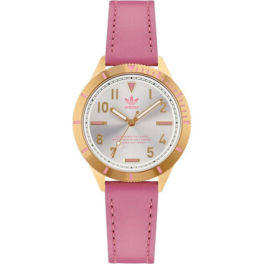 Reloj de cuero multicolor