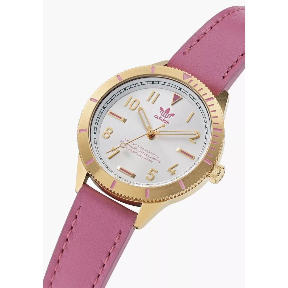 Reloj de cuero multicolor