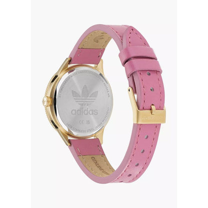 Reloj de cuero multicolor