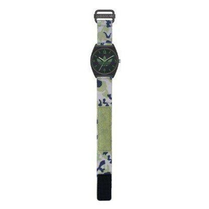 Reloj de tela multicolor