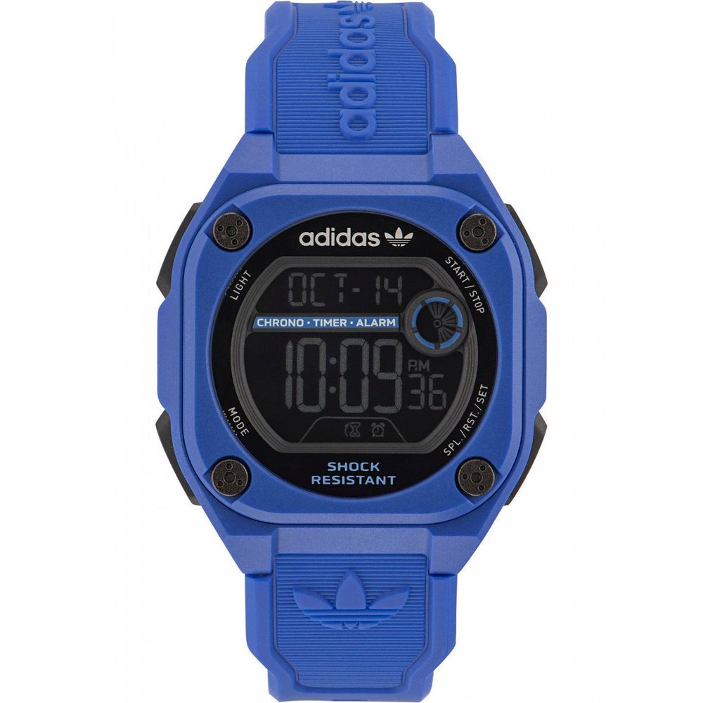 Reloj de silicona azul