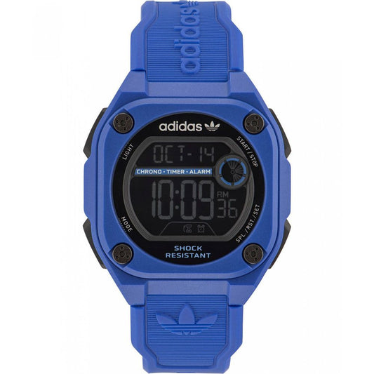 Reloj de silicona azul
