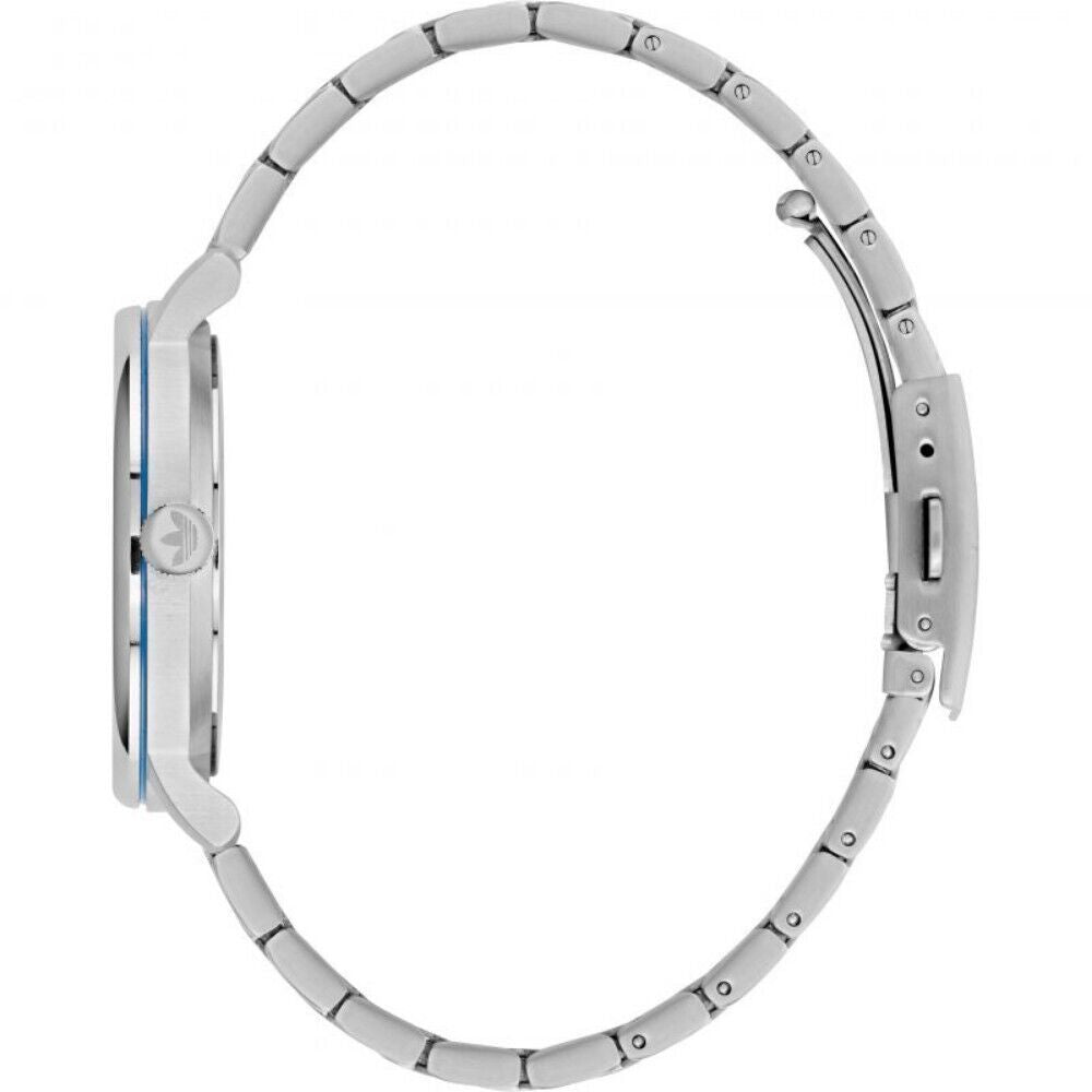 Reloj de acero inoxidable gris