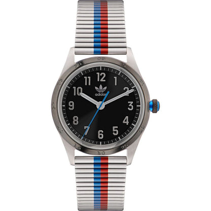 Reloj de acero inoxidable gris