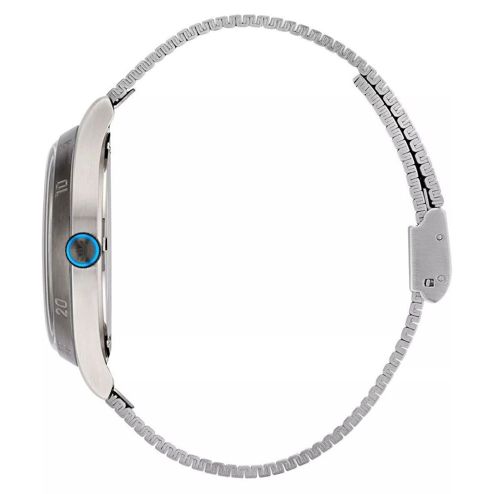 Reloj de acero inoxidable gris