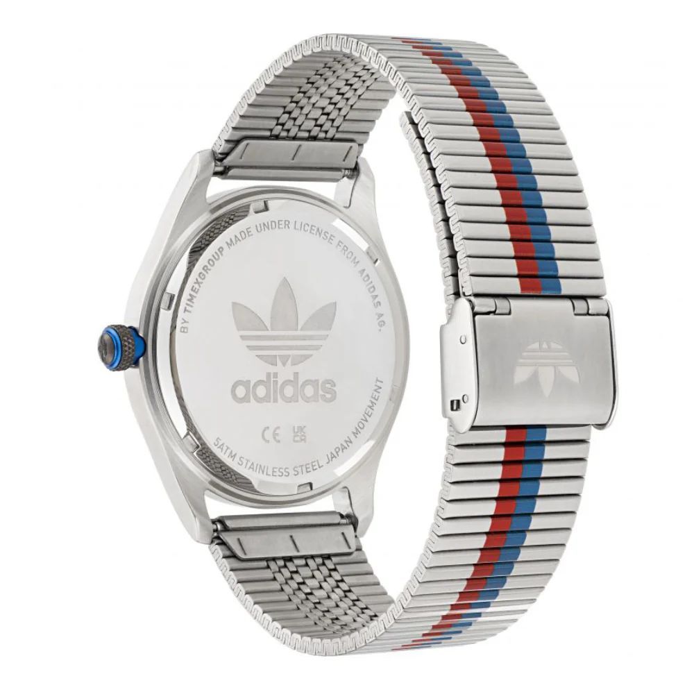 Reloj de acero inoxidable gris
