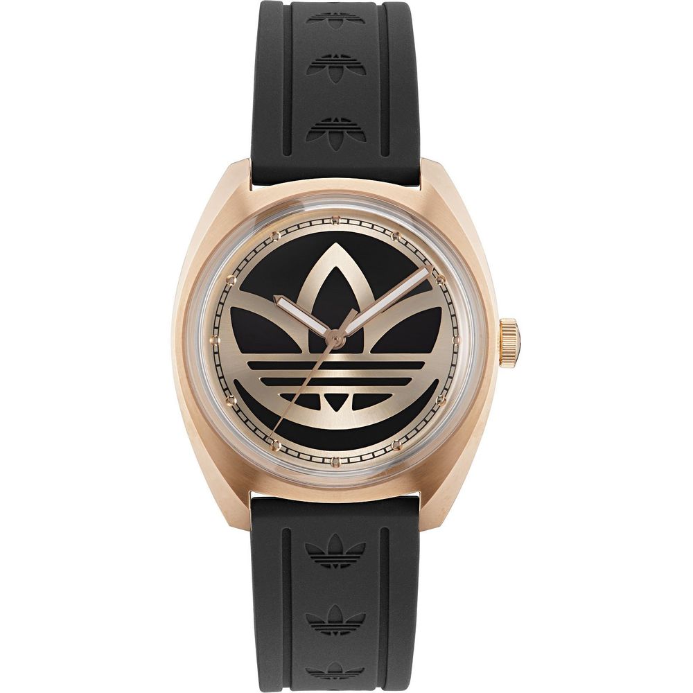 Reloj de silicona negro
