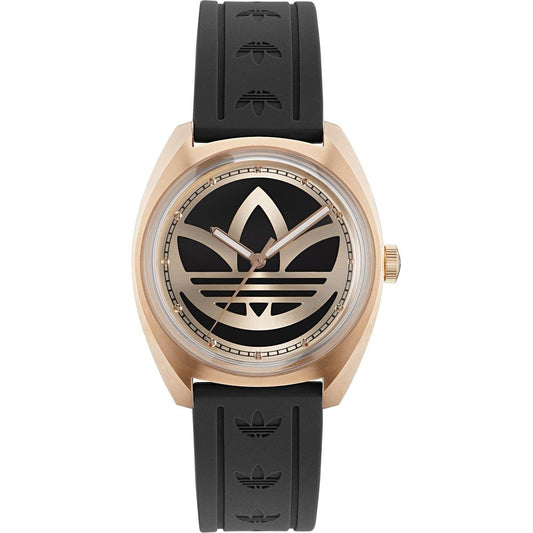 Reloj de silicona negro