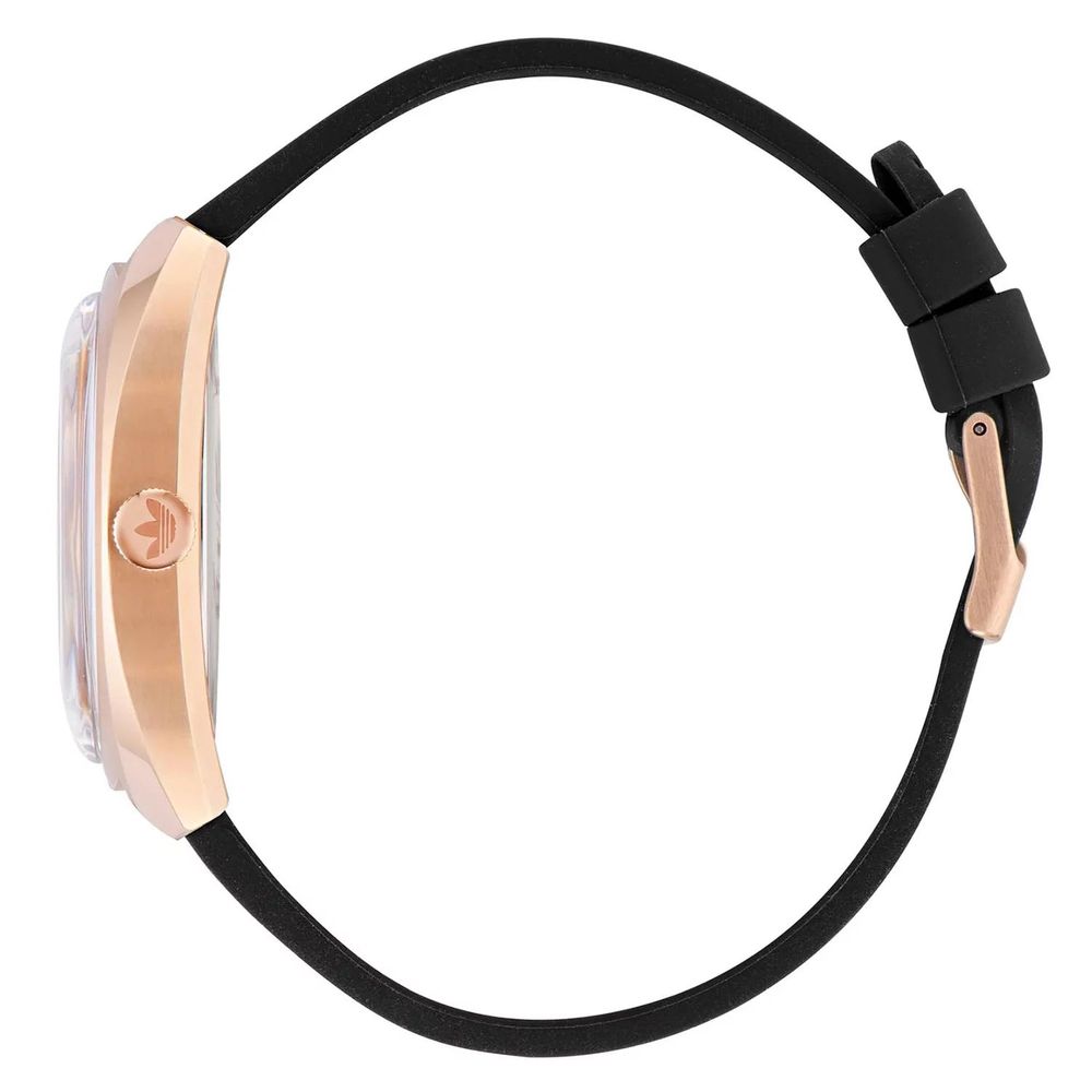 Reloj de silicona negro