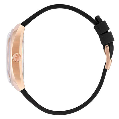 Reloj de silicona negro