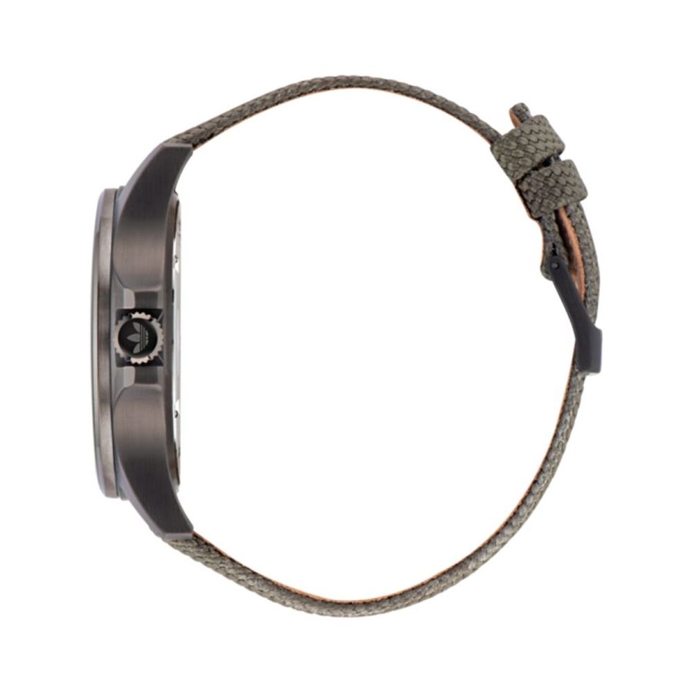 Reloj de tela verde