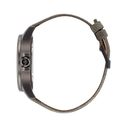Reloj de tela verde