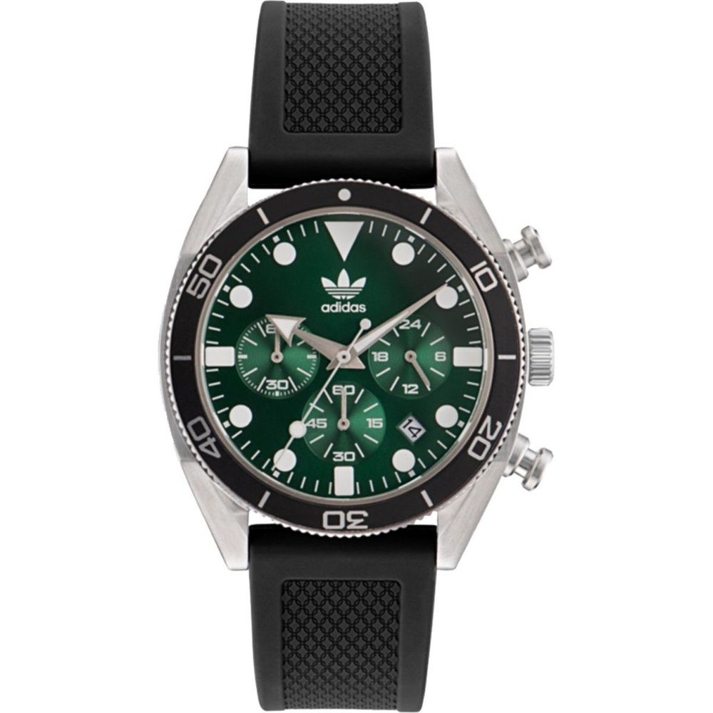 Reloj de silicona negro