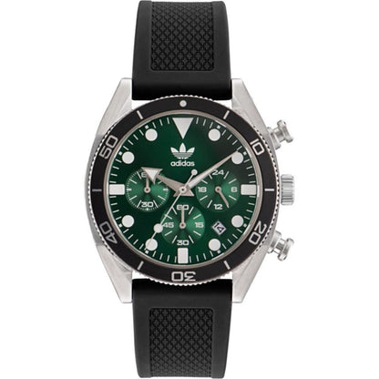 Reloj de silicona negro
