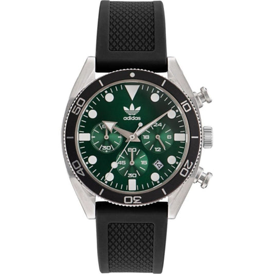 Reloj de silicona negro