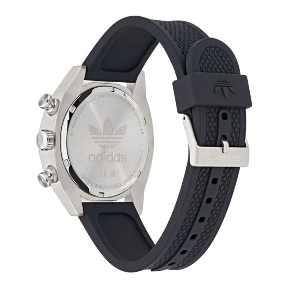 Reloj de silicona negro