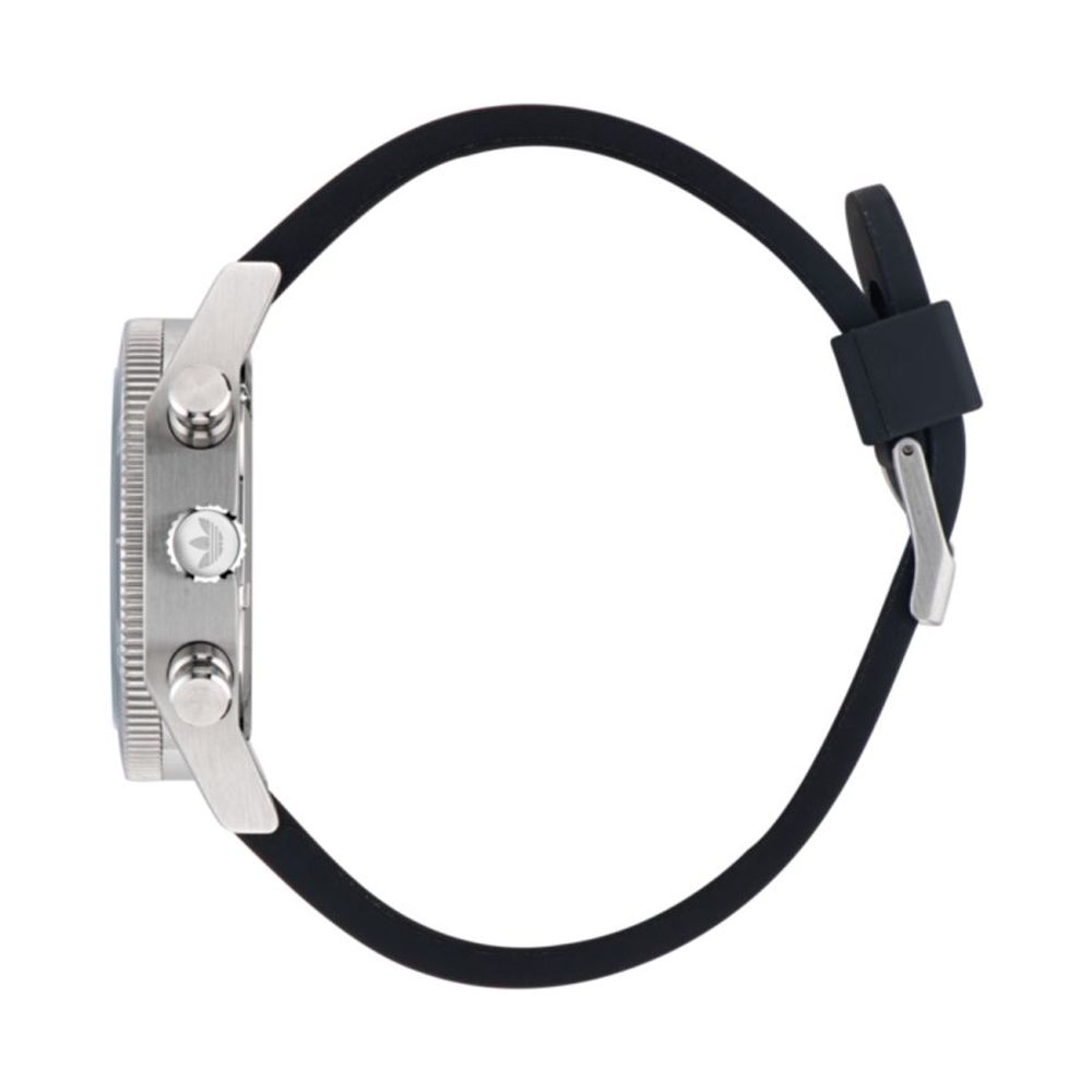 Reloj de silicona negro