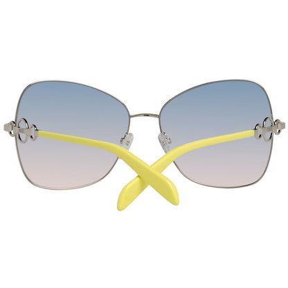 Gray Metal Sunglasses