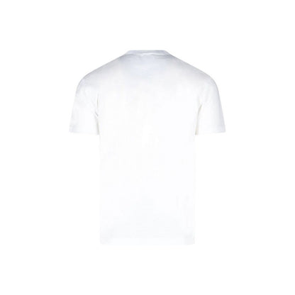 Camiseta blanca de algodón