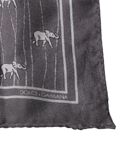 Pañuelo de fantasía de elefante marrón