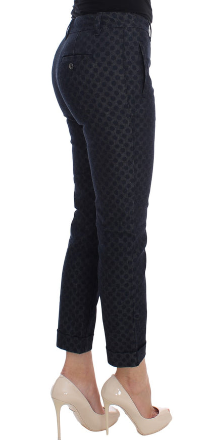 Vaqueros capri chic con lunares