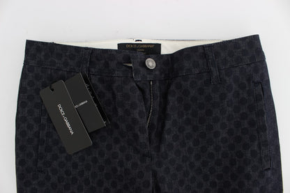 Vaqueros capri chic con lunares