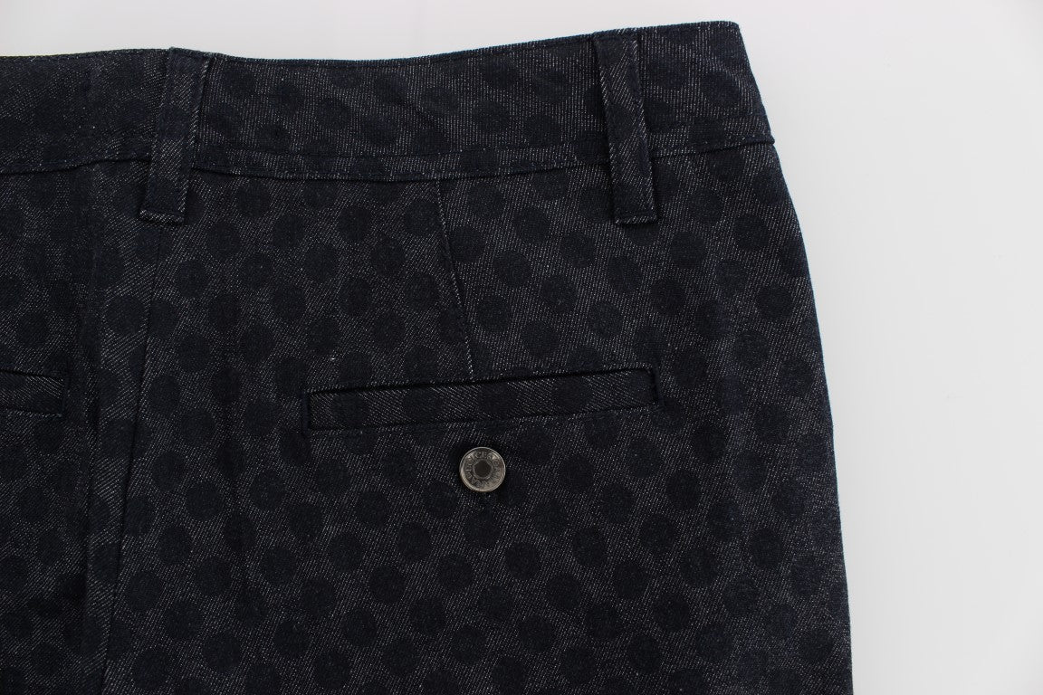 Vaqueros capri chic con lunares