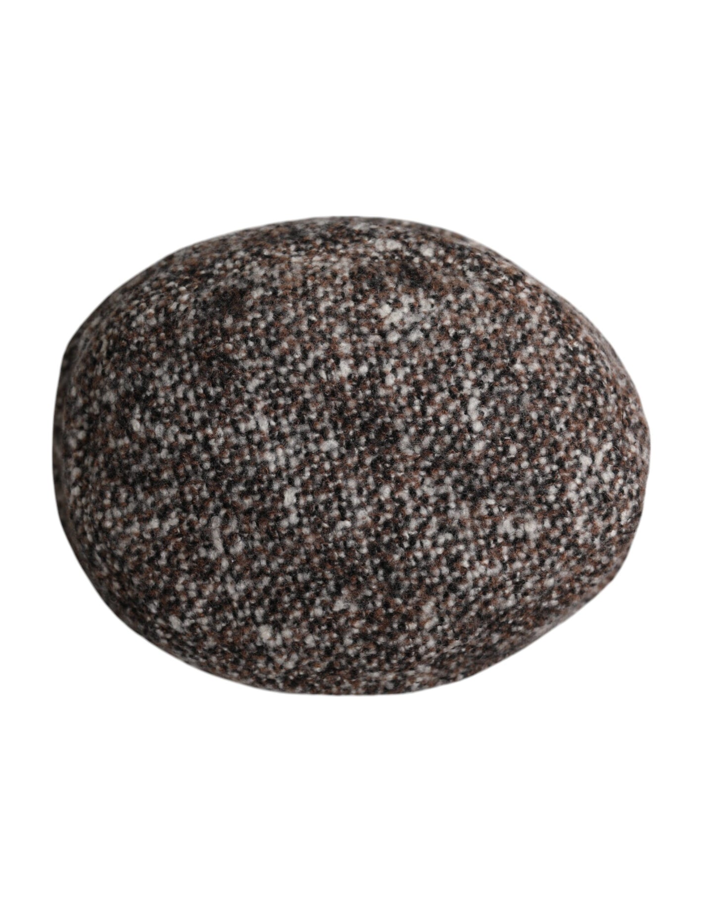 Sombrero de pescador tejido de lana de alpaca marrón