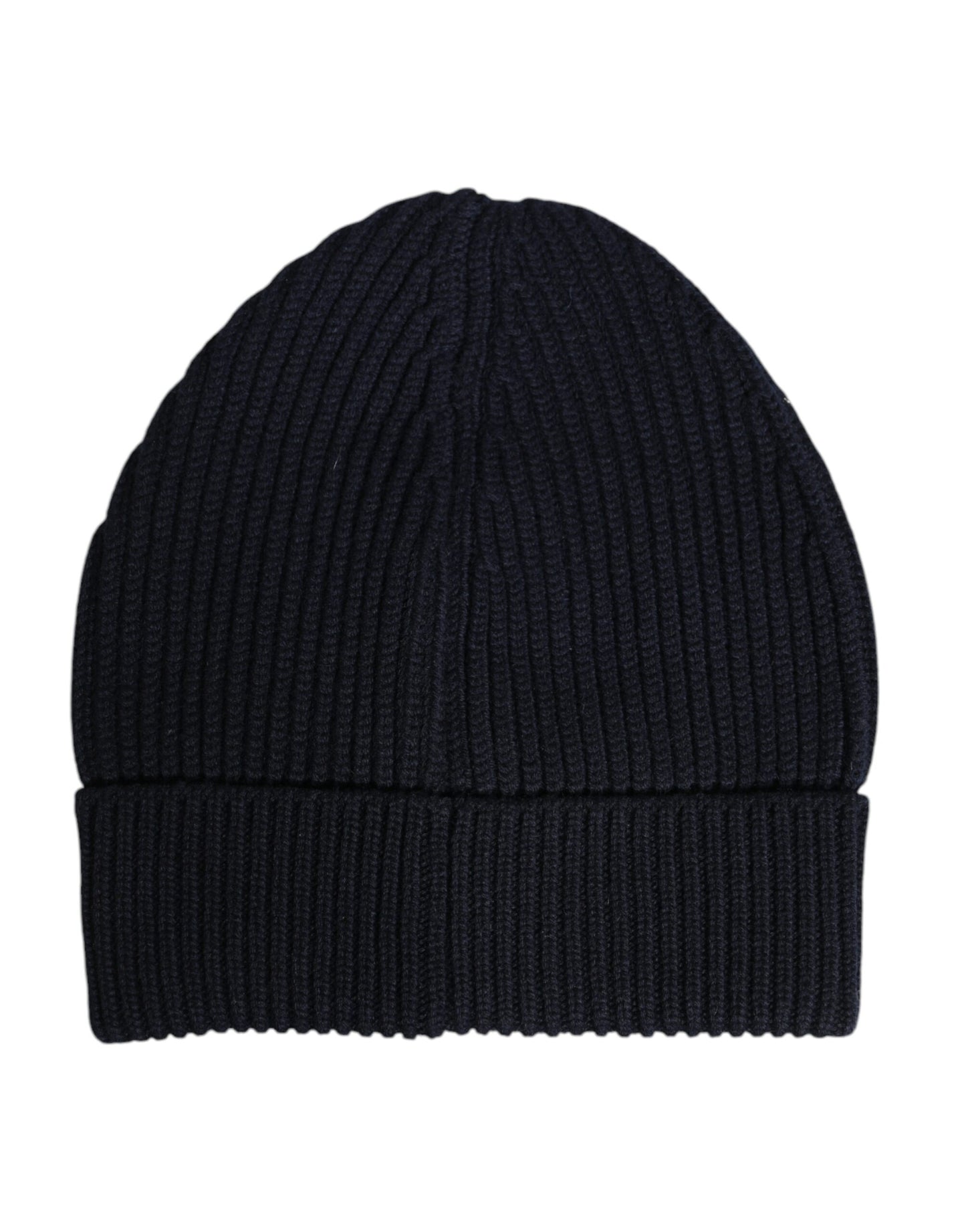 Gorro de invierno de punto de cachemira negro