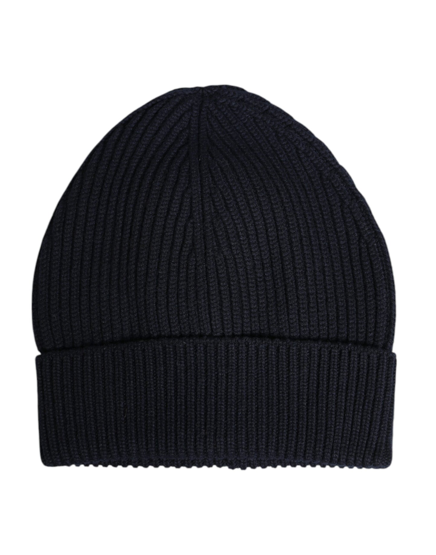 Gorro de invierno de punto de cachemira negro