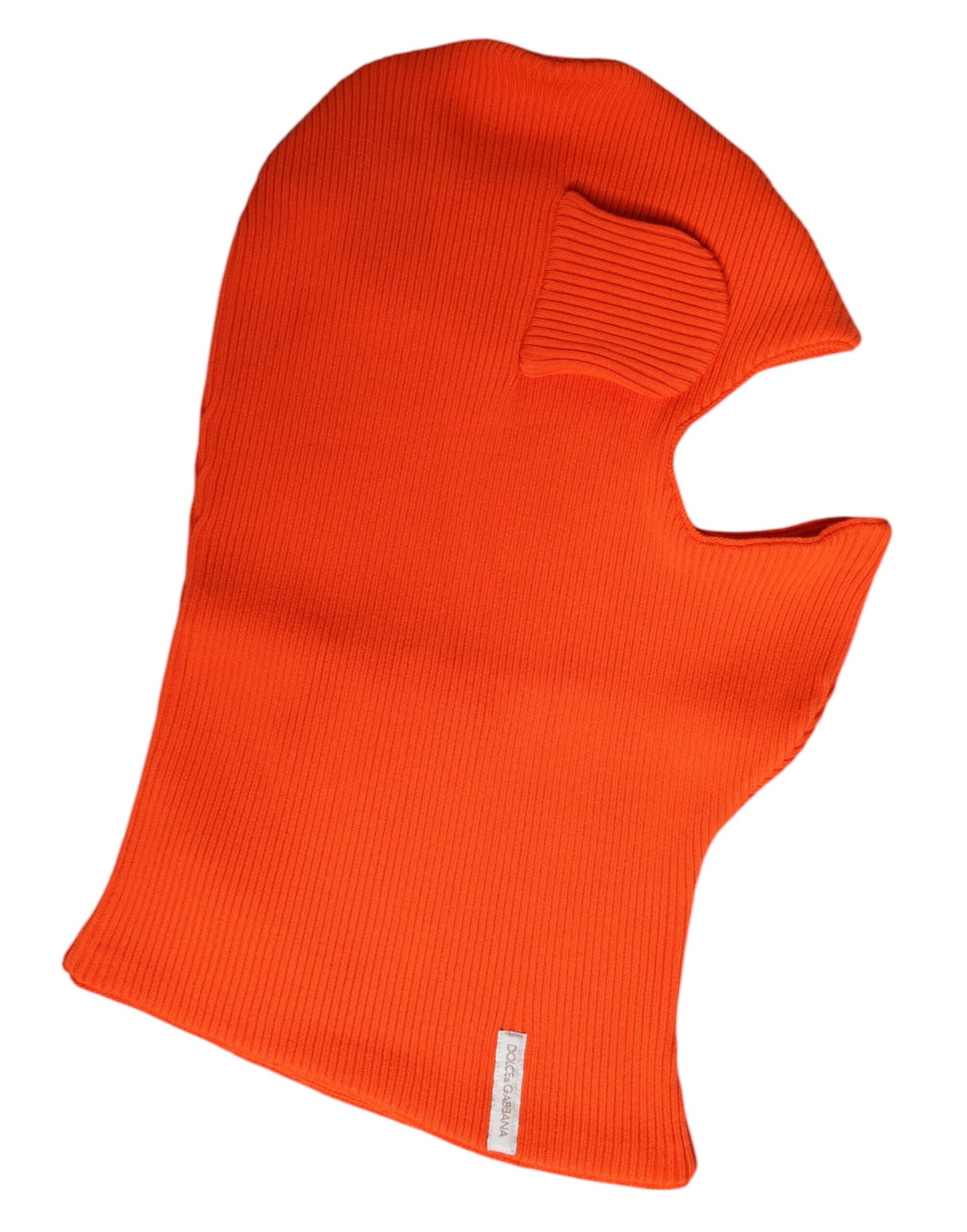 Pasamontañas de algodón naranja para toda la cabeza