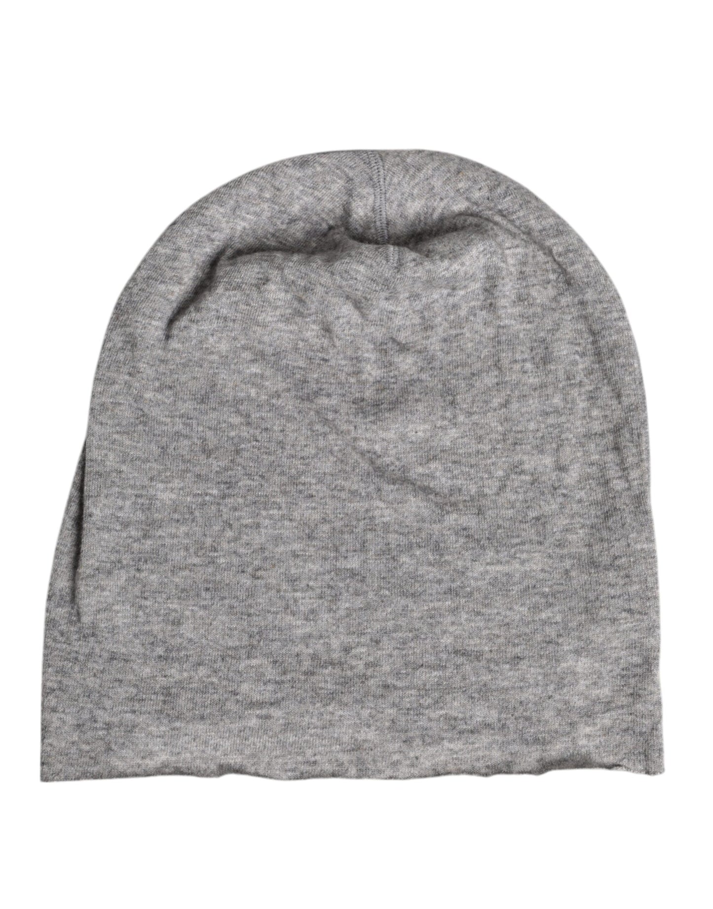 Gorro de punto de mezcla de viscosa gris