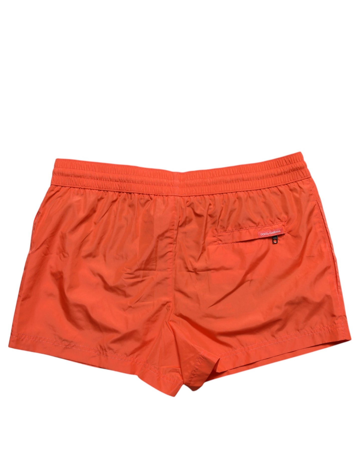 Traje de baño de dos piezas de poliéster naranja para playa