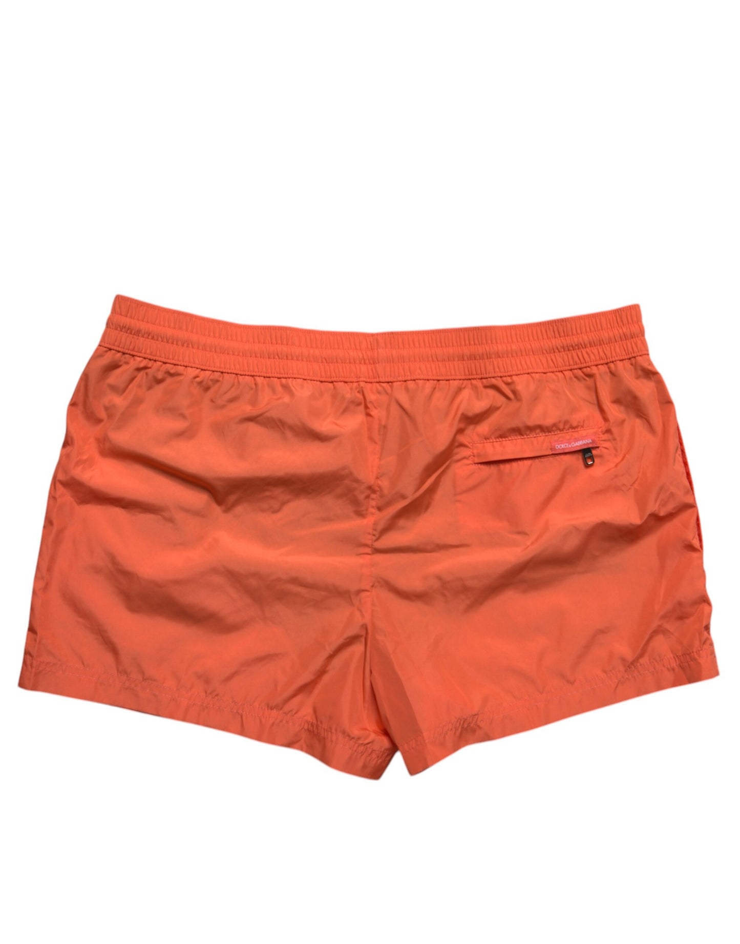 Traje de baño de dos piezas de poliéster naranja para playa