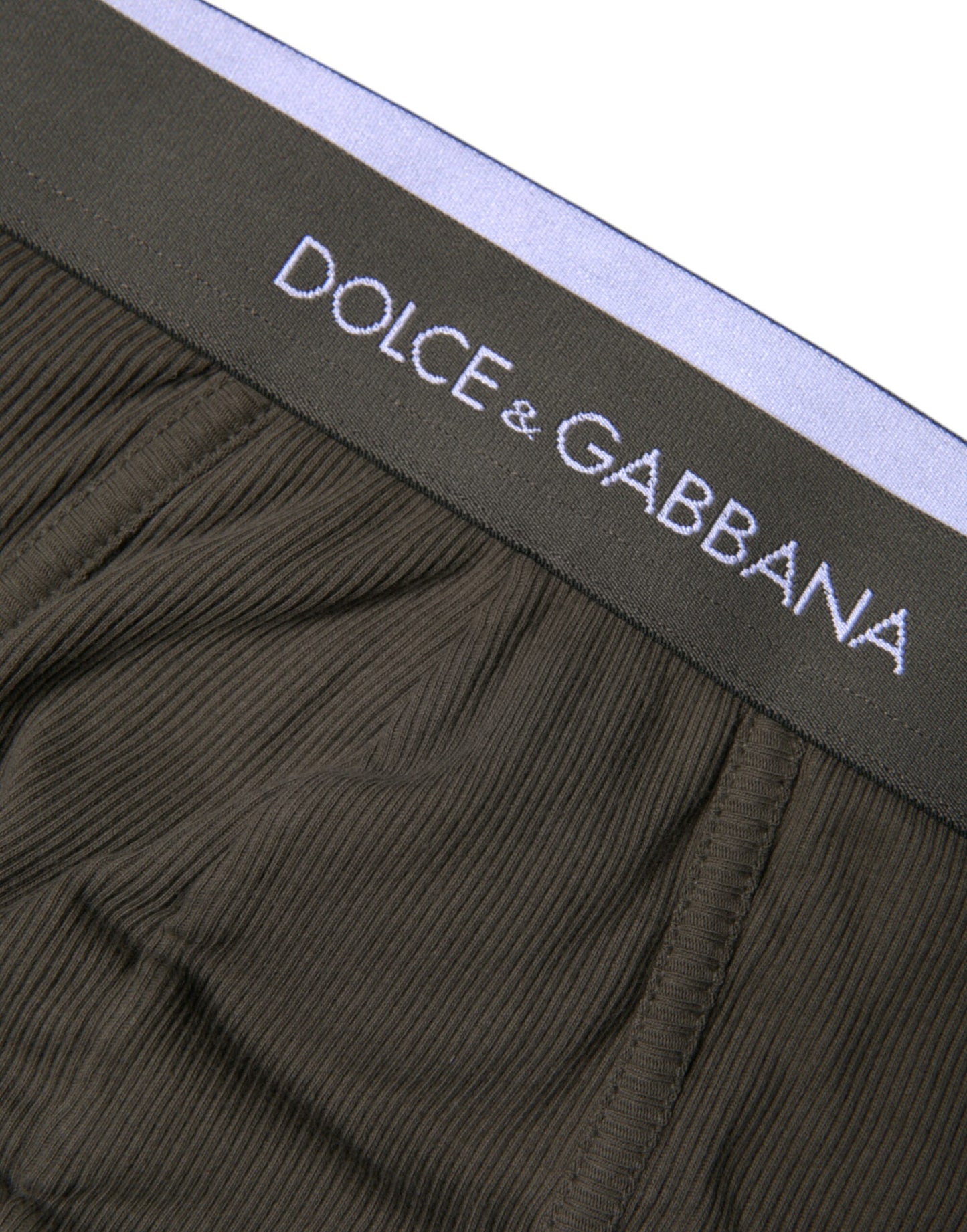 Ropa interior tipo slip de algodón gris para hombre