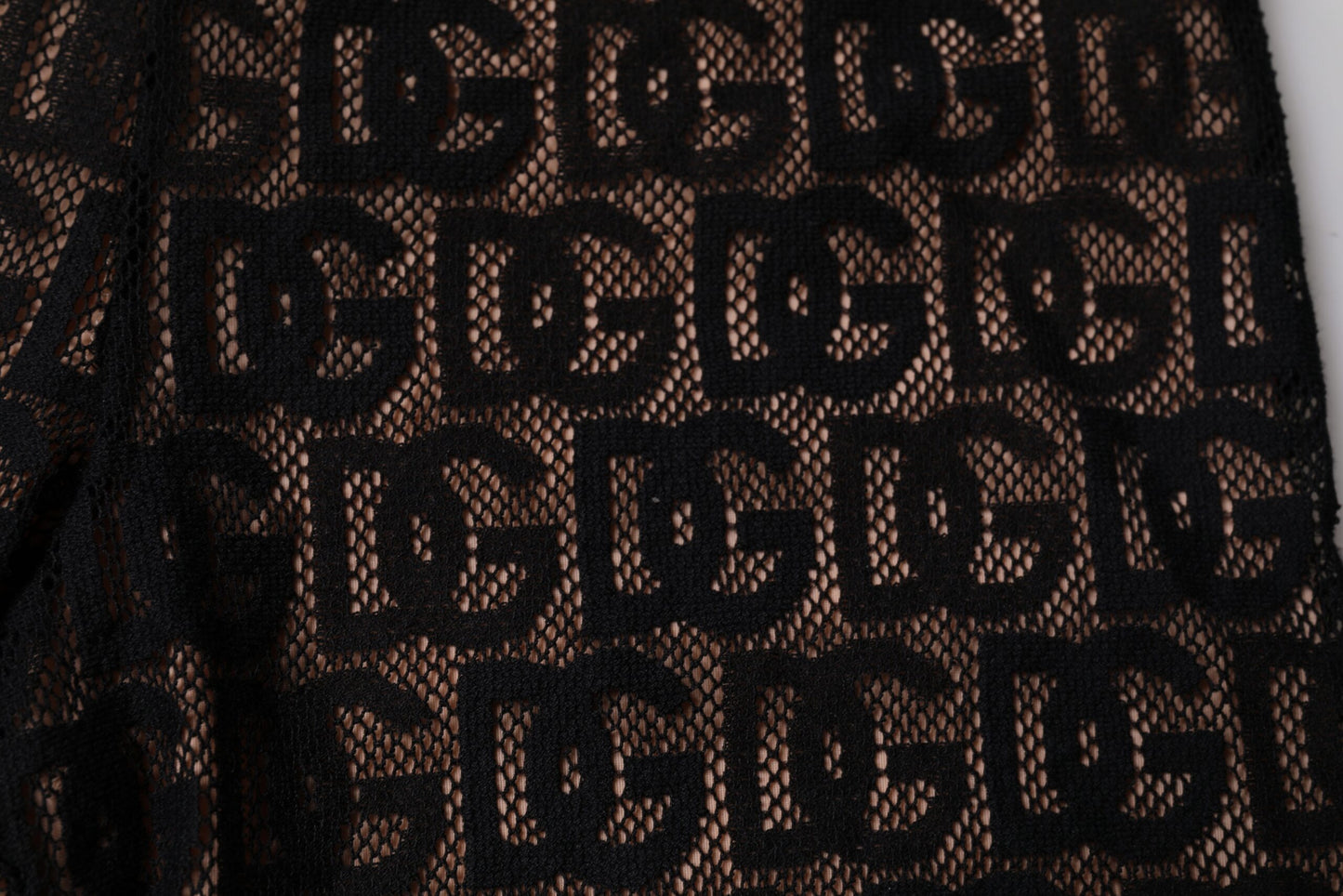 Medias cortas con monograma y logotipo negro