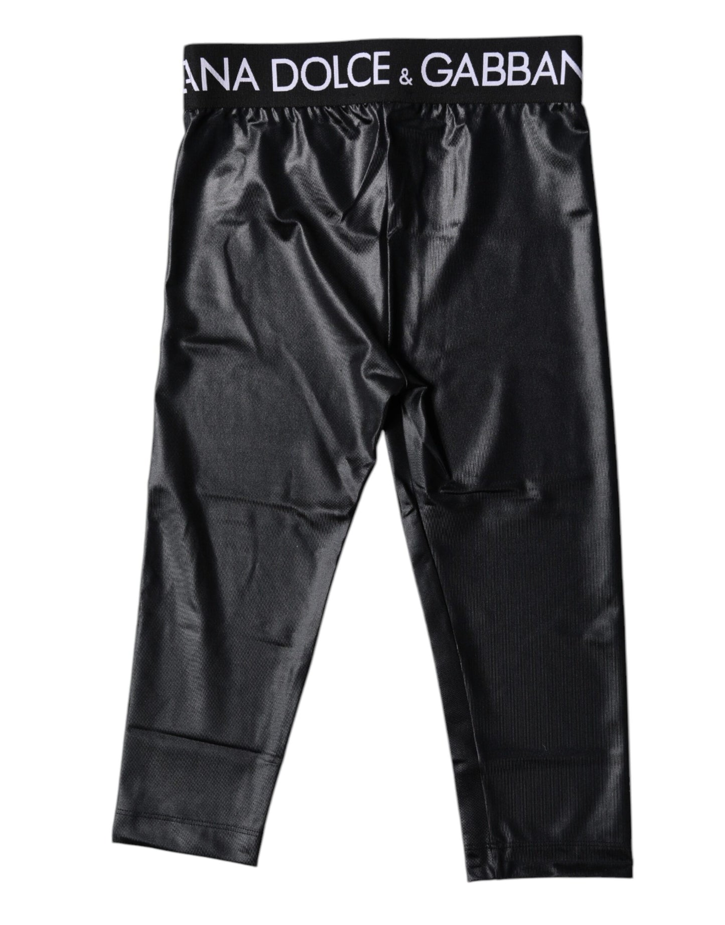 Mallas cortas de nailon con logo negro, ropa interior
